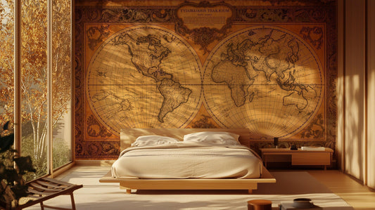 World Map Wallpape