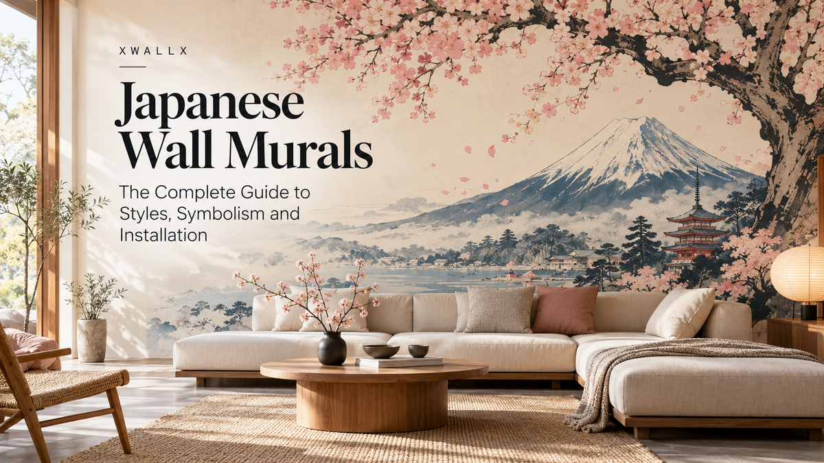 Japanese Wall Murals:The Complete Guide to Styles, Symbolism and Installation