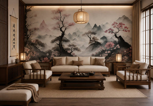 Asian Inspired Wallpaper