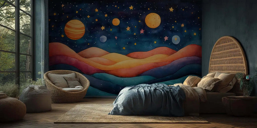 Boys Room Wallpaper