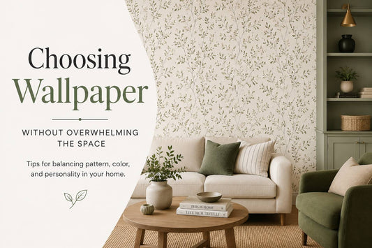 Choosing Wallpaper Without Overwhelming the Space