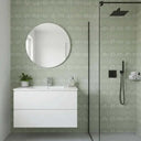 Bathroom Wallpaper Seam Strategy for Small Bathrooms