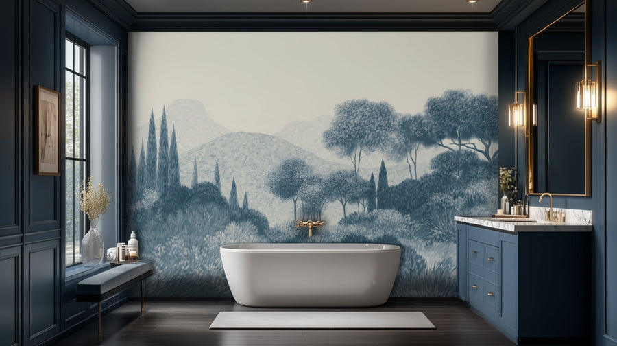 Etched Wallpaper