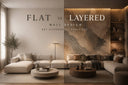 Flat vs Layered Wall Design