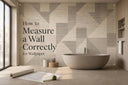 Measure for wallpaper