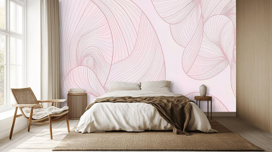 Line Art Wallpaper: Simplicity Changes a Room Faster Than Detail