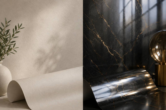 Matte Wallpaper vs Reflective Wallpaper