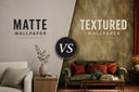 Matte vs Textured Wallpaper