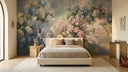 Pastel Floral Harmony Wallpaper