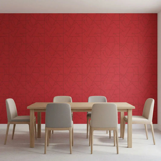 Red-Wallpaper-Accents-Dining-and-Entry-Confidence 