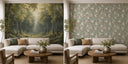 Wall Mural vs Patterned Wallpaper