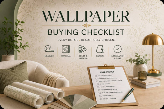 Wallpaper Buying Checklist