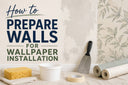 wallpaper installation prep