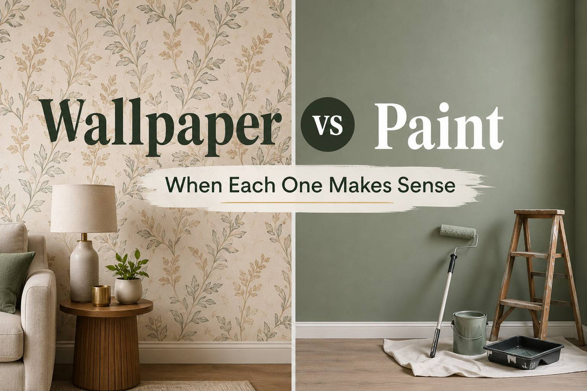 Wallpaper vs Paint