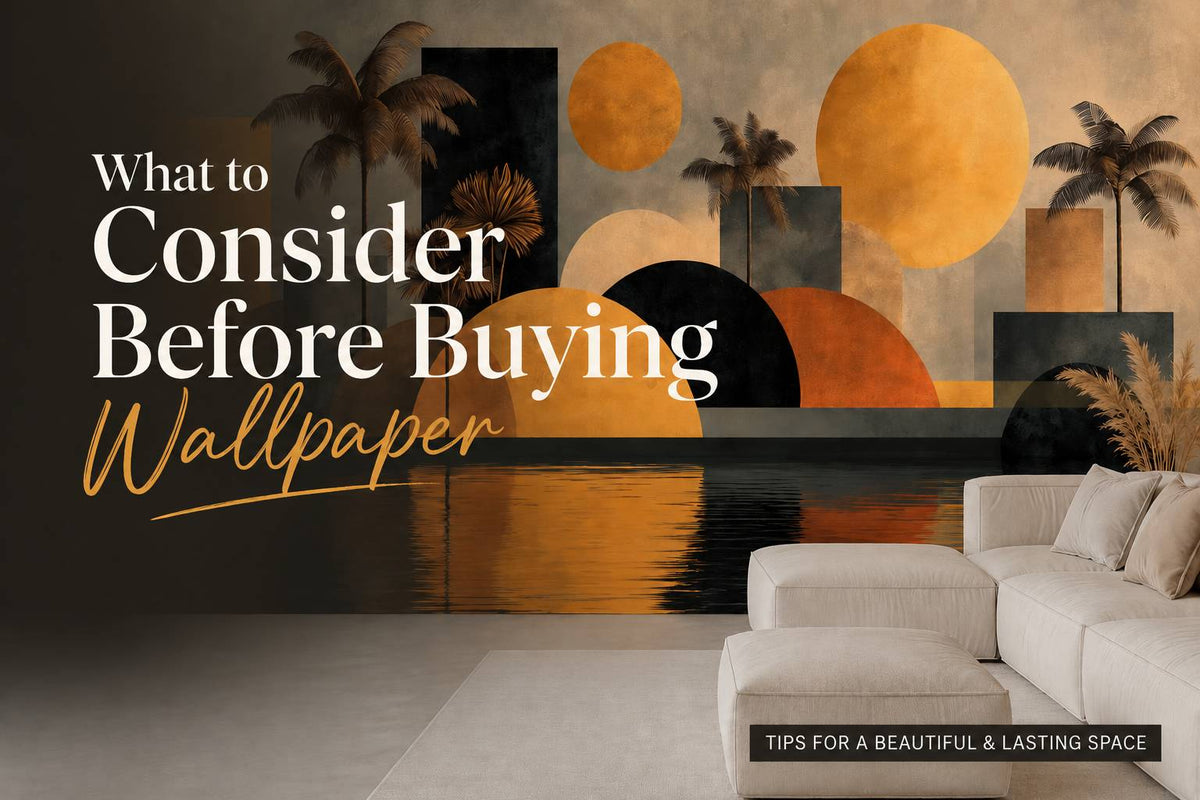What to Consider Before Buying Wallpaper