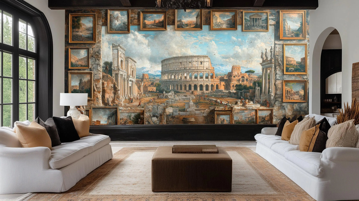 Historical Wallpaper Mural