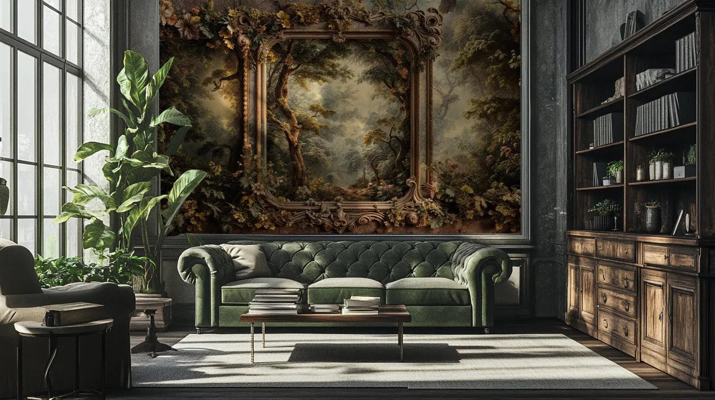 Lush Jaipur Garden Wallpaper Mural