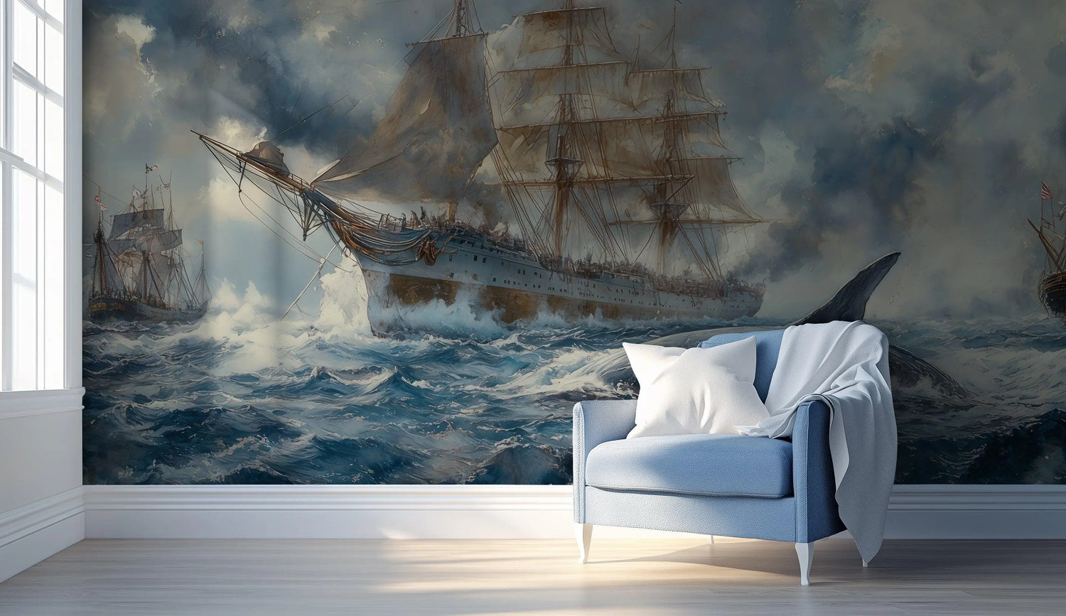 Nautical Wallpaper Mural