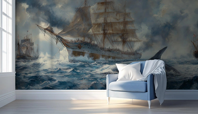 Nautical Wallpaper Mural