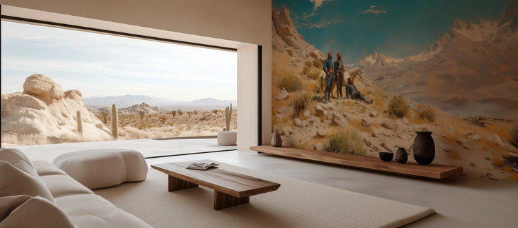 Retro Wallpaper Mural