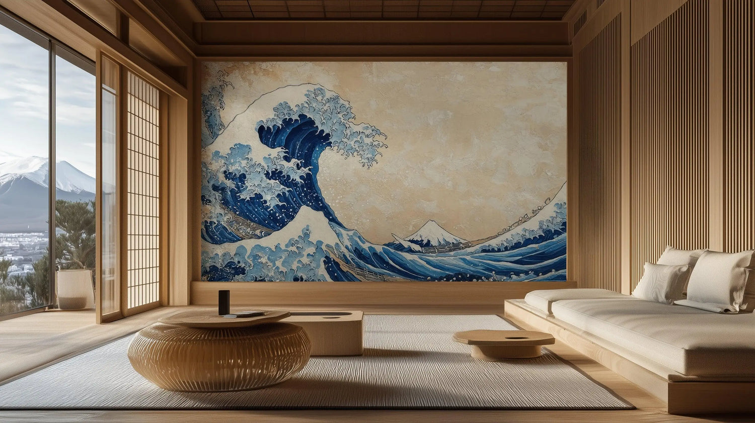 Wave Wallpaper Mural