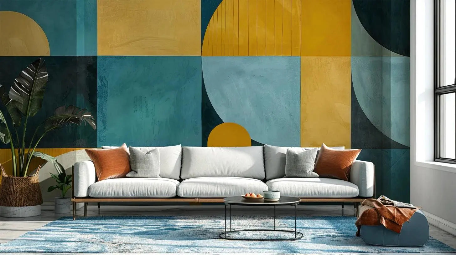 Yellow Wallpaper Mural