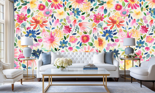 Vibrant Watercolor Floral