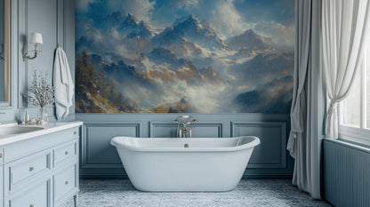 Alpine Landscape wallpaper mural - XWALLX
