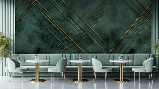 Art Deco wall mural - XWALLX