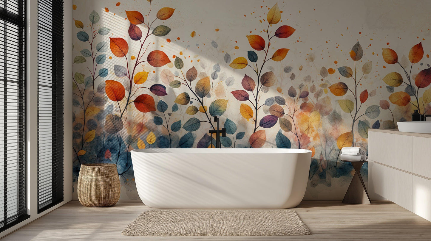 Autumn Inspired wallpaper mural - XWALLX