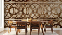 Bronze brown copper wall mural - XWALLX