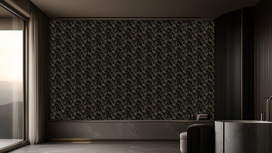 Golden Vein Abstract wall mural - XWALLX