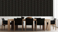 Golden Vein Abstract wallpaper mural - XWALLX