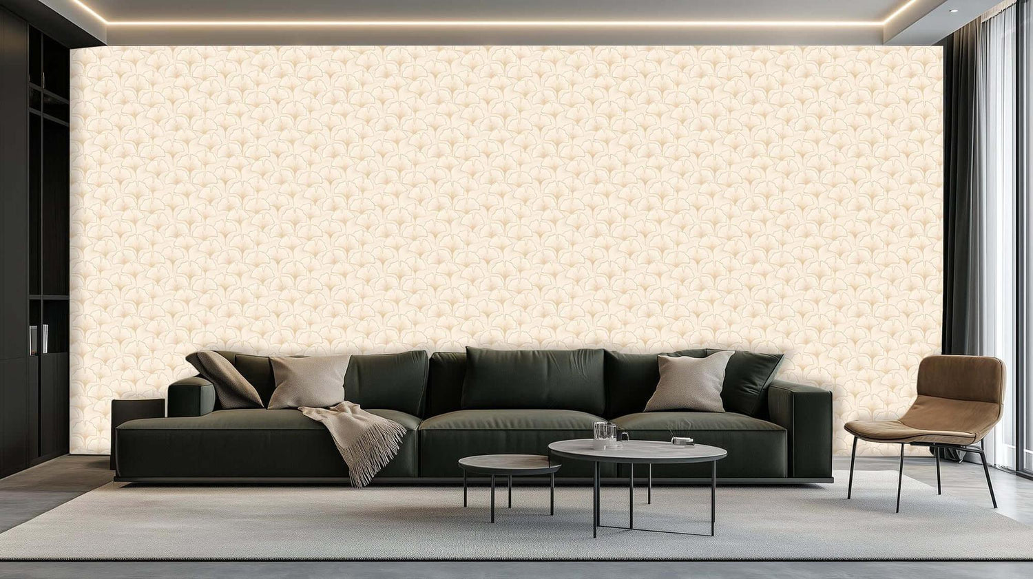 Altın Ginkgo Yaprağı Duvar posteri Poster duvar dekoru - XWALLX