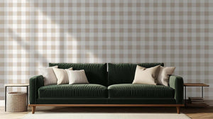 Golden Checkered Elegance wall art - XWALLX