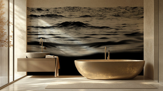 Turbulent Waters Abstract wall mural - XWALLX