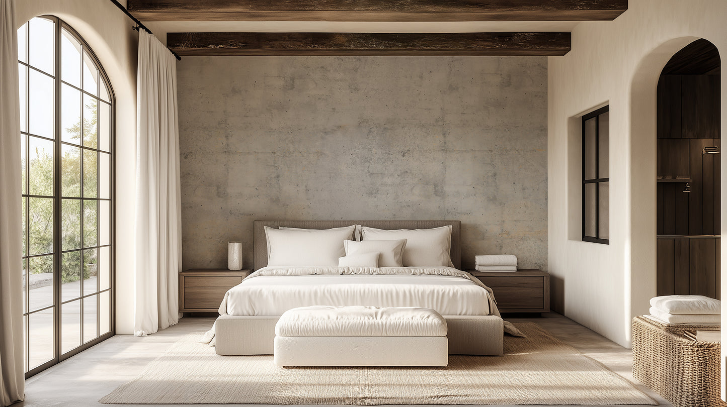 Bronze Bath Sanctuary wallpaper mural - XWALLX