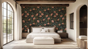 Blush Lemon Grove Artistic wallpaper mural - XWALLX