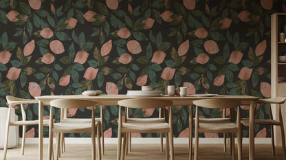 Blush Lemon Grove Artistic wallpaper - XWALLX
