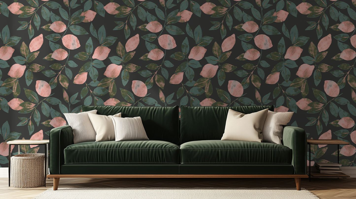 Blush Lemon Grove Artistic wall art - XWALLX