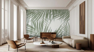 Verdant Palm Fronds Nature wall decor - XWALLX