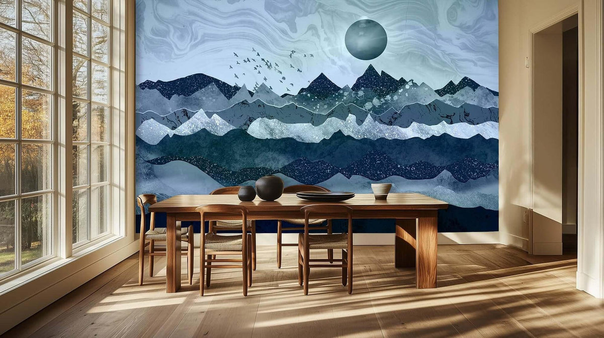 Lunar Peakscape Serenity wallpaper - XWALLX