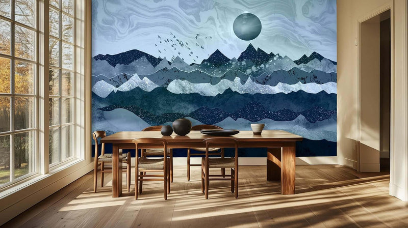 Lunar Peakscape Serenity duvar kağıdı - XWALLX