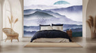 Ascending Birds Mountain Serenity poster duvar kağıdı - XWALLX