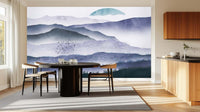 Ascending Birds Mountain Serenity wall art - XWALLX