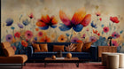 Abstract Garden wallpaper mural - XWALLX