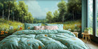Sunny Meadow duvar sanatı - XWALLX