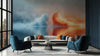 Fire and Ice Wallpaper Mural