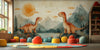 Dinosaur Friends Wallpaper Mural