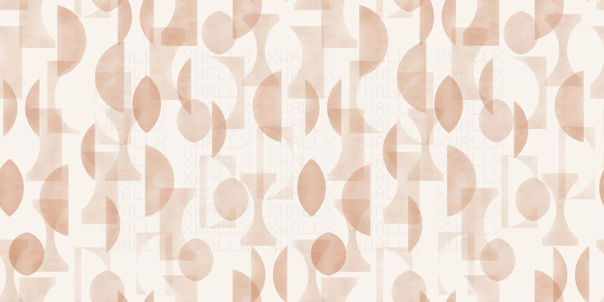 Abstract Geometric Wall Mural for Modern Bedrooms